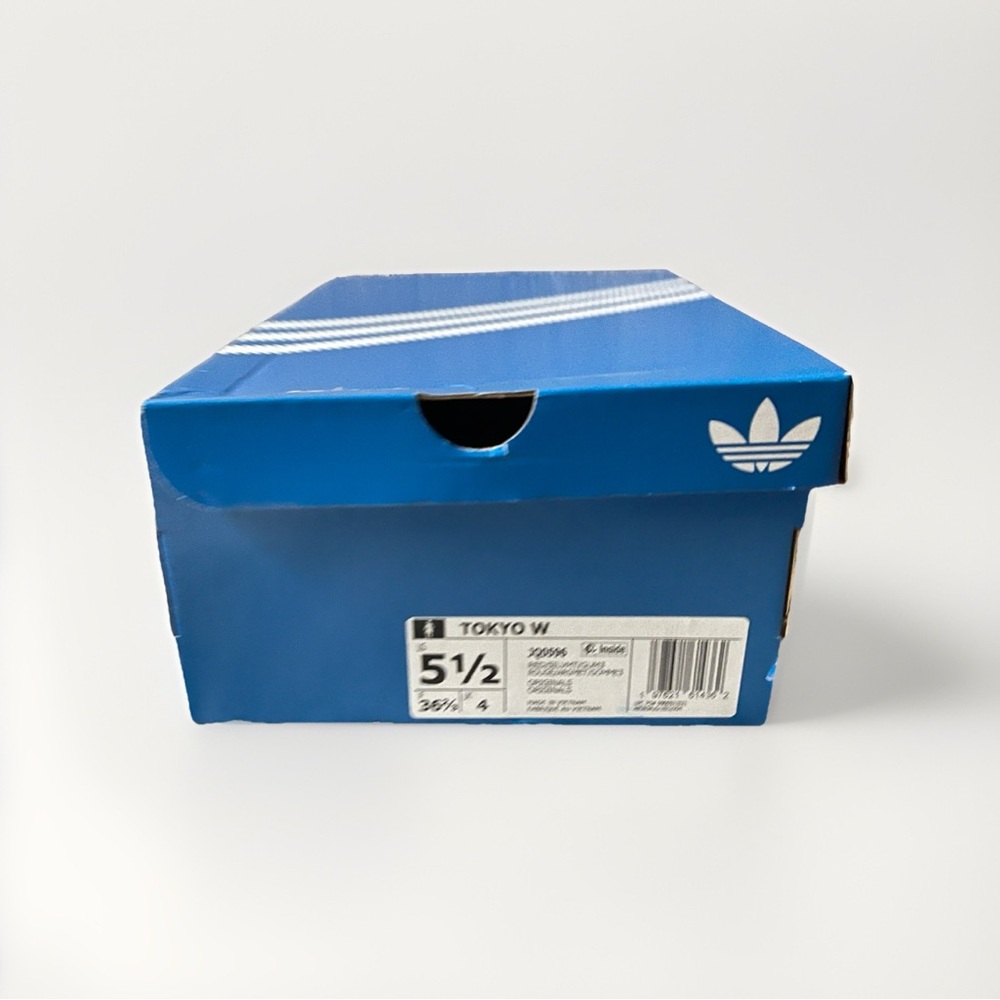 adidas Red Sneakers with Silver Stripes - Picture 10 of 10
